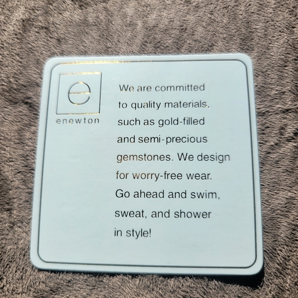 enewton classic joy pattern 4mm bead bracelet - gold - Picture 2 of 4